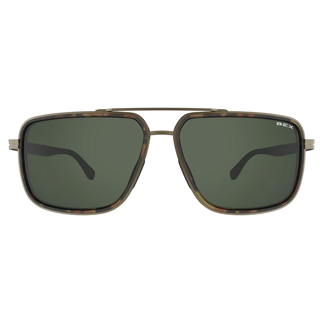 BEX Dusk Brushed Bronze/Forest Sunglasses - S144BZFR