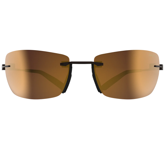 BEX Fynnland X OTG Brown/Brown/Gold Sunglasses - S161BBG
