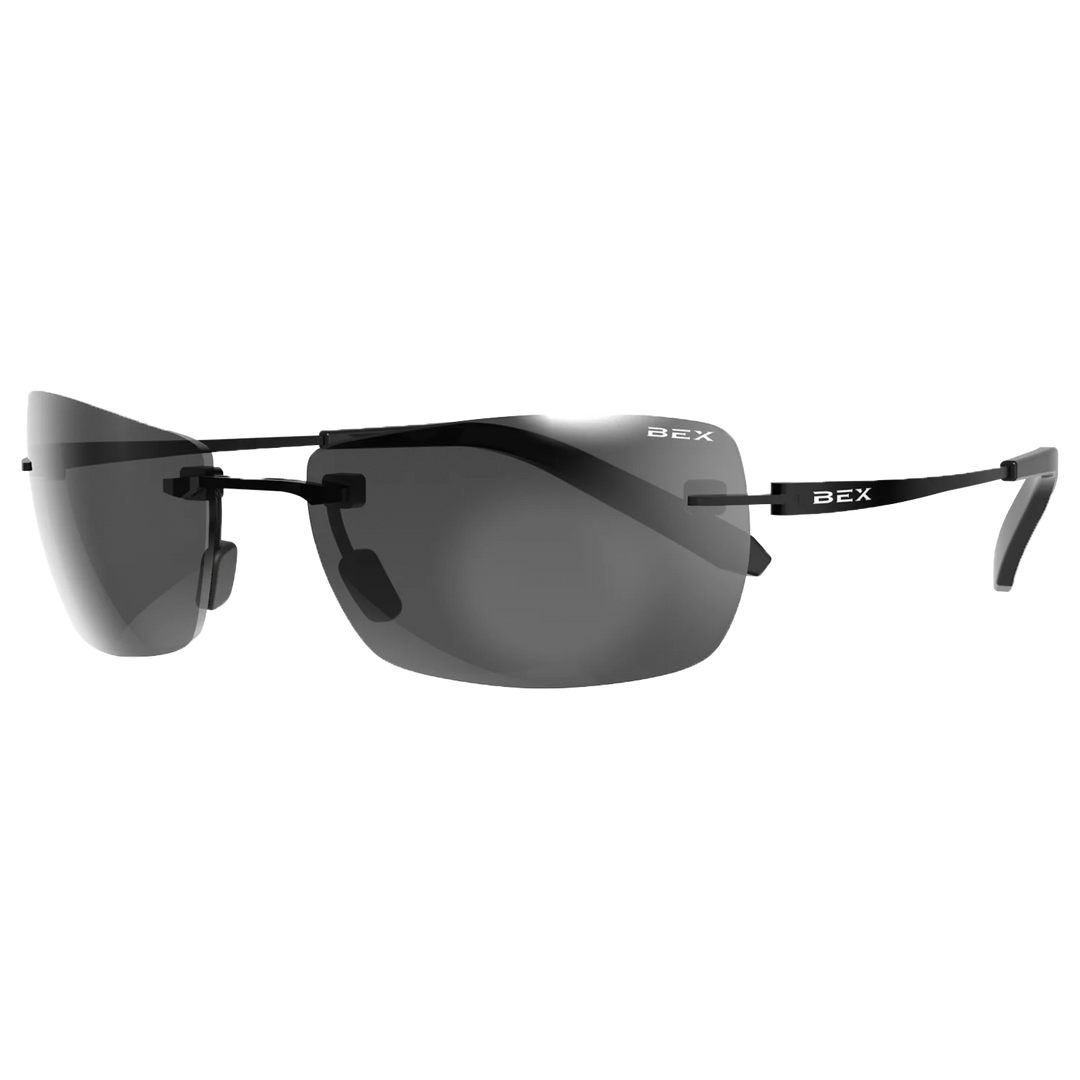 BEX Fynnland XL Black/Gray Sunglasses - S40BGS