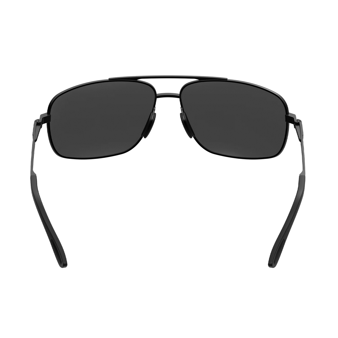 BEX GAMBIT Polished Black/Gray/Silver Sunglasses - S147BGS