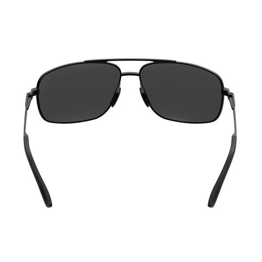 BEX GAMBIT Polished Black/Gray/Silver Sunglasses - S147BGS
