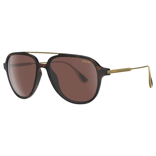 BEX Kabb Tortoise Brown/Brown/Silver Sunglasses - S121TBBS