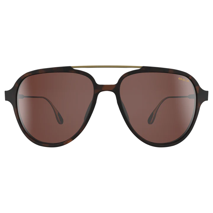 BEX Kabb Tortoise Brown/Brown/Silver Sunglasses - S121TBBS