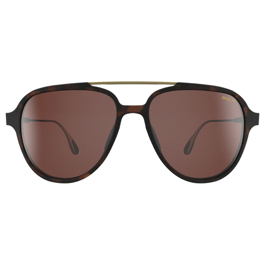 BEX Kabb Tortoise Brown/Brown/Silver Sunglasses - S121TBBS