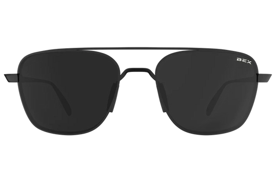 BEX Mach Matte Black/Gray Sunglasses - S115MBG