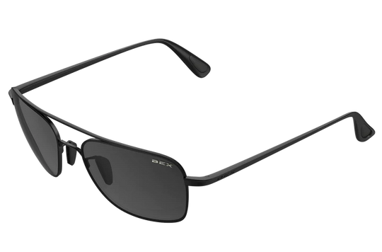 BEX Mach Matte Black/Gray Sunglasses - S115MBG