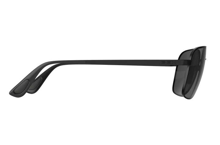 BEX Mach Matte Black/Gray Sunglasses - S115MBG