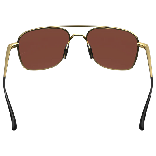 BEX Mach Matte Gold/Brown Sunglasses - S115MGB