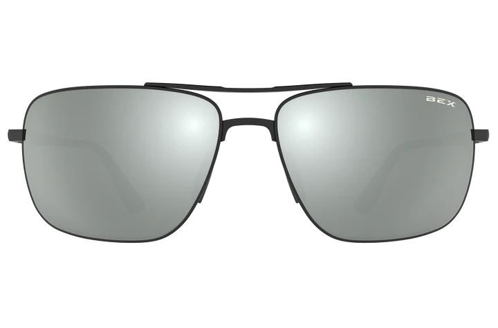 BEX Porter Matte Black/Gray/Silver Sunglasses - S114MBGS