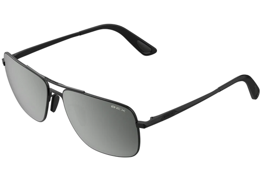 BEX Porter Matte Black/Gray/Silver Sunglasses - S114MBGS