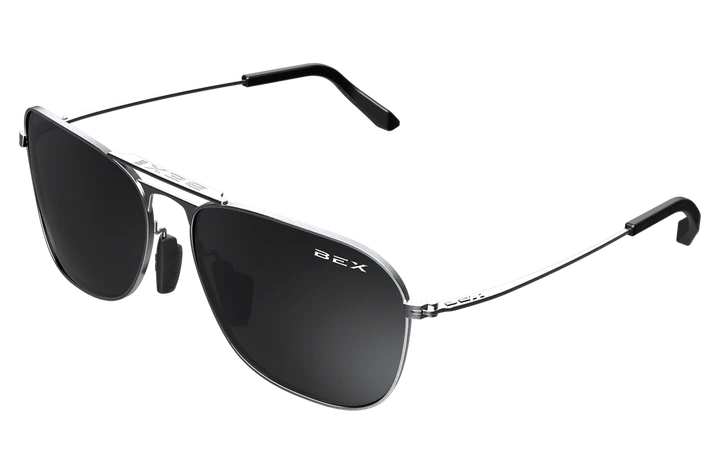 BEX Ranger Silver/Gray Sunglasses - R4SB