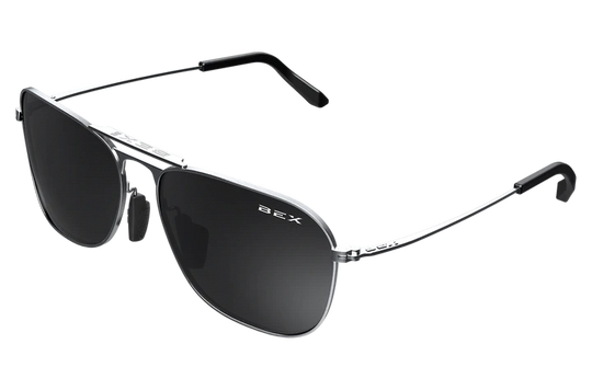 BEX Ranger Silver/Gray Sunglasses - R4SB