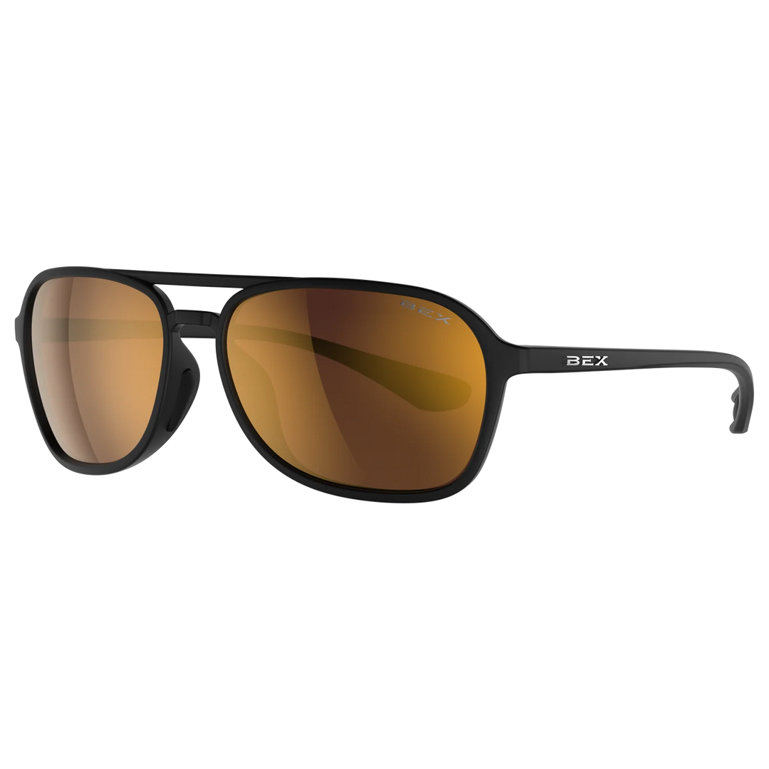 BEX Ranger Lite Black/Brown/Gold Sunglasses - S125BKBRGL