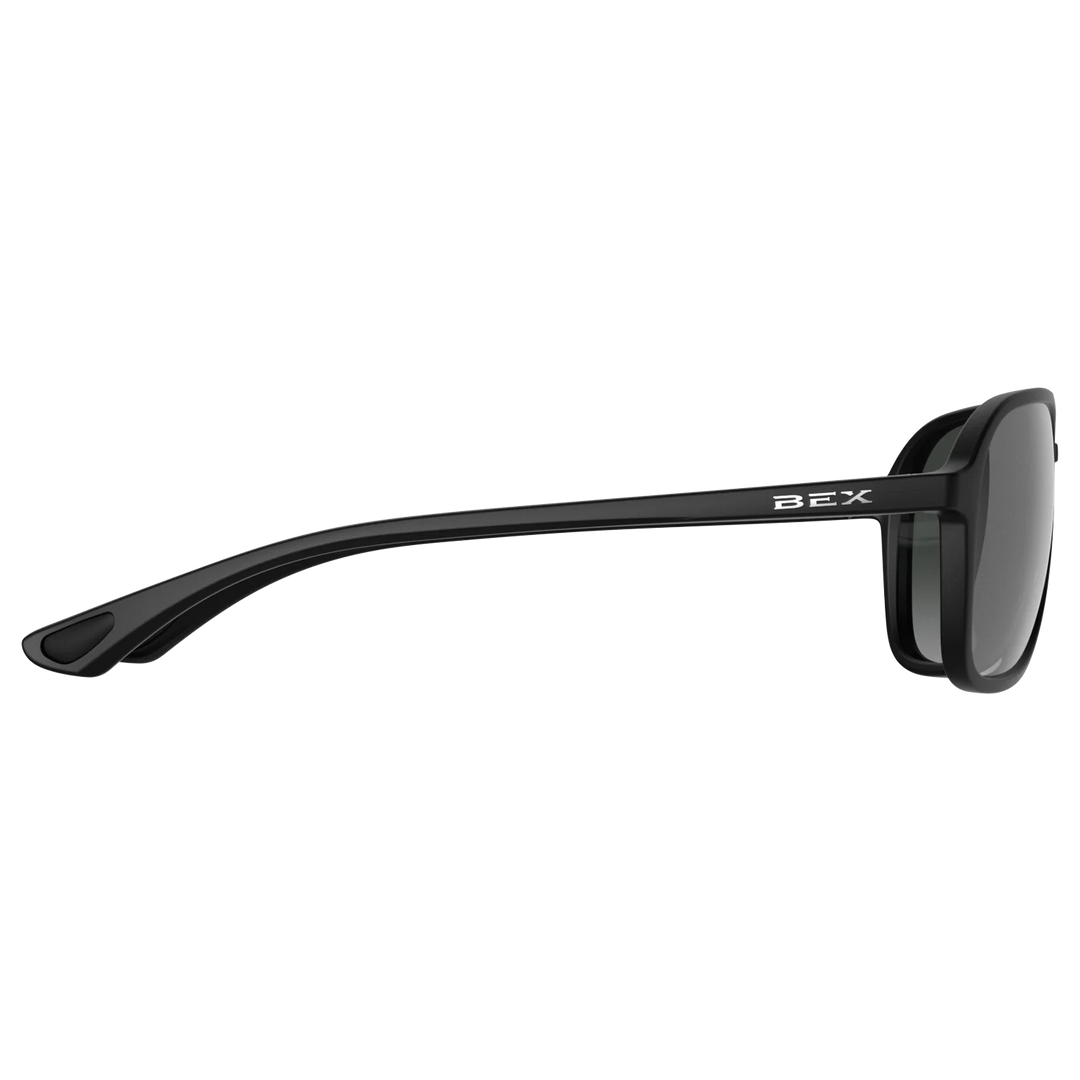 BEX Ranger Lite Black/Gray/Silver Sunglasses - S125BKGYSL