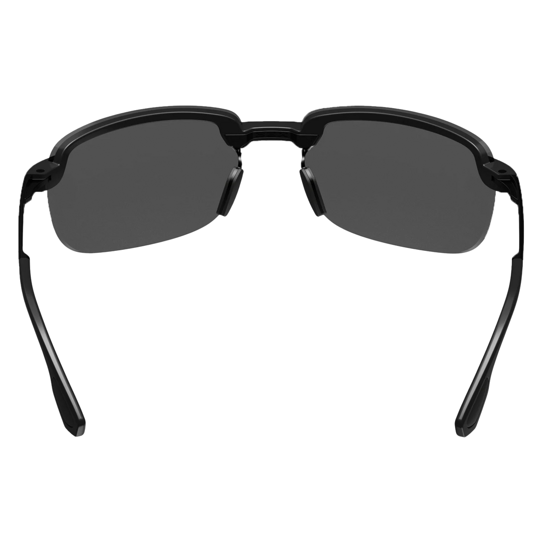 BEX RIPLEY Black/Grey/Silver Hybrid Rimless Sunglasses - S141BKGYSL