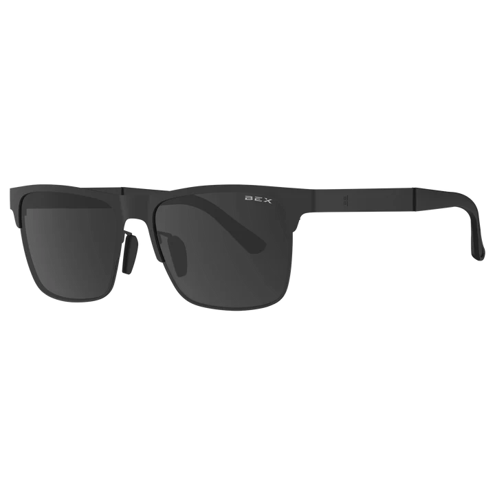 BEX Rockyt Lite Black/Gray Sunglasses - S118BG