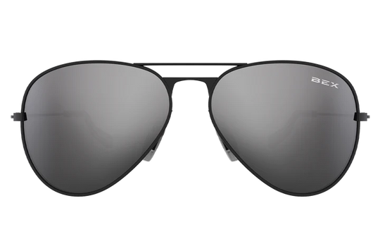 BEX Wesley Black/Silver Sunglasses - WBGS