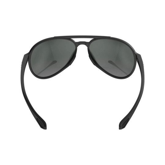 BEX Wesley Lite Black/Gray/Silver Sunglasses - S124BKGYSL