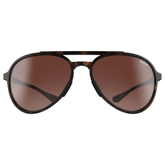 BEX Wesley Lite Tortoise Brown/Brown/Silver Sunglasses - S124TBBRSL