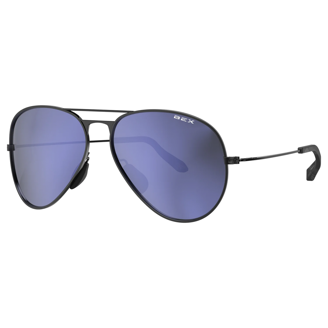 BEX Wesley Black/Lavendar Sunglasses - WBGL