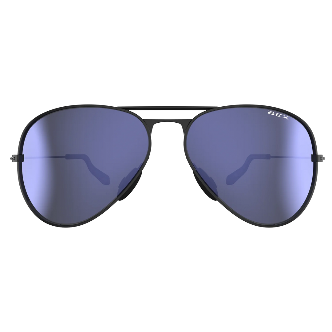 BEX Wesley Black/Lavendar Sunglasses - WBGL