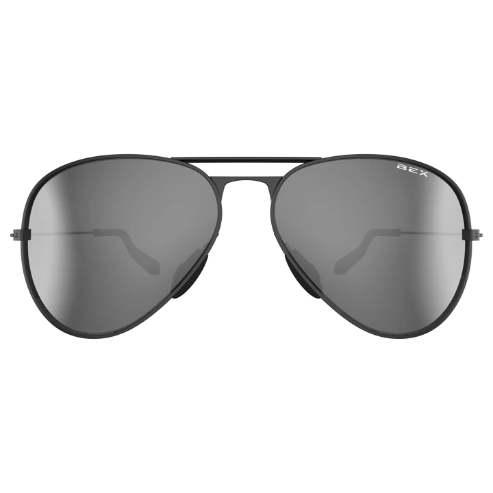 BEX Wesley Black/Silver Sunglasses - WBGS