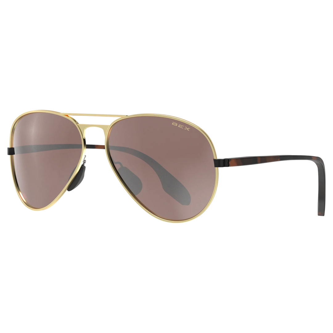 BEX Wesley X Gold/Brown Sunglasses - S65GB