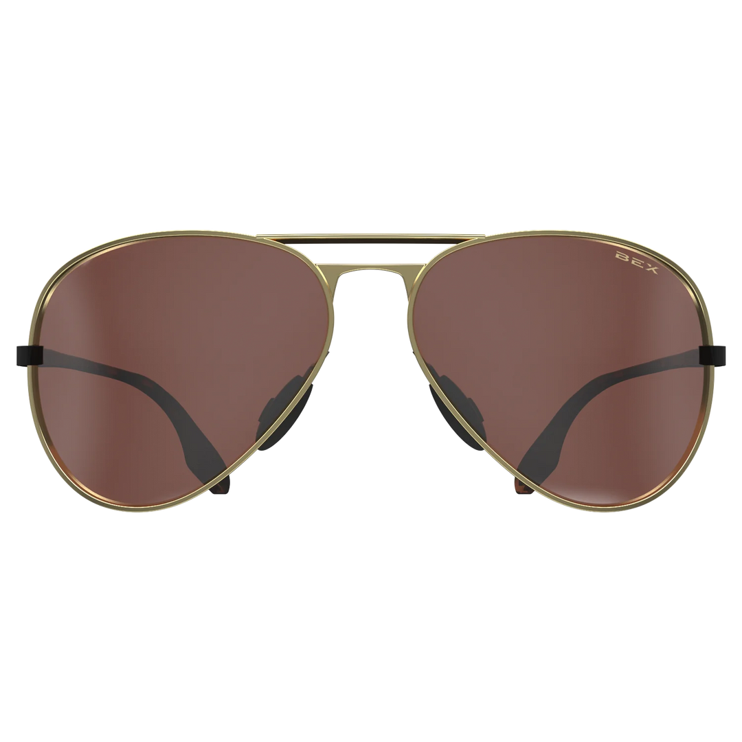 BEX Wesley X Gold/Brown Sunglasses - S65GB