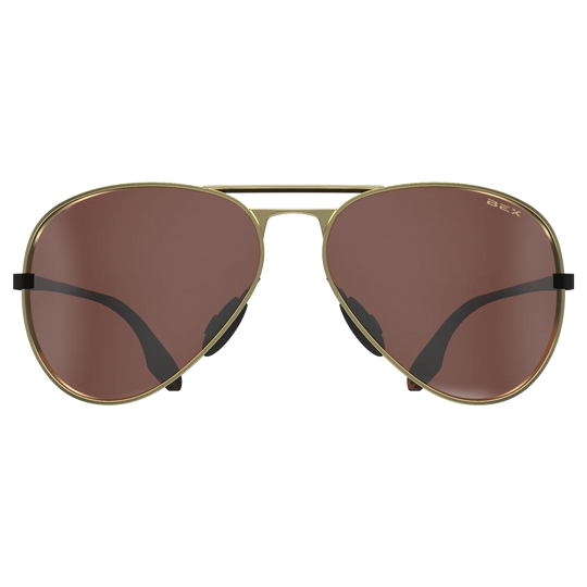 BEX Wesley X Gold/Brown Sunglasses - S65GB