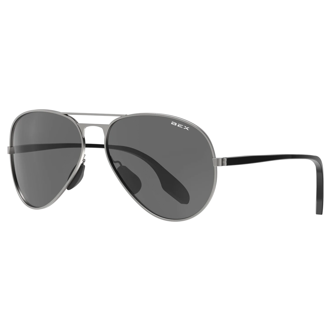 BEX Wesley X Silver/Gray Sunglasses - S65SG