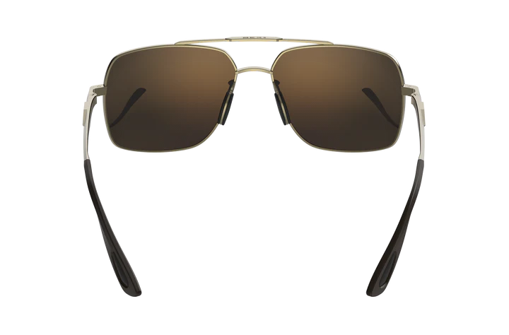 BEX Wing Matte Gold/Brown/Silver Sunglasses - S116MGBS