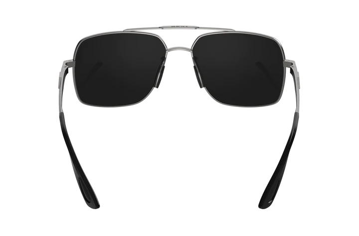 BEX Wing Matte Silver/Gray Sunglasses - S116MSG