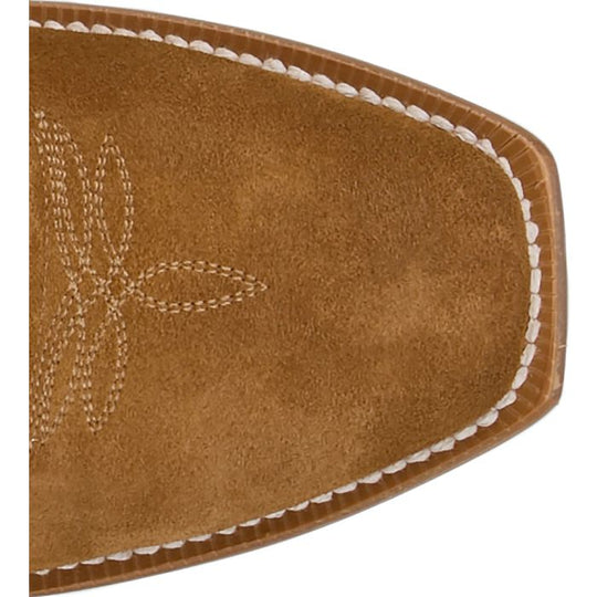 Men's Tony Lama Jax Chestnut Suede with 13" Orange Cowhide Tops - RN3541