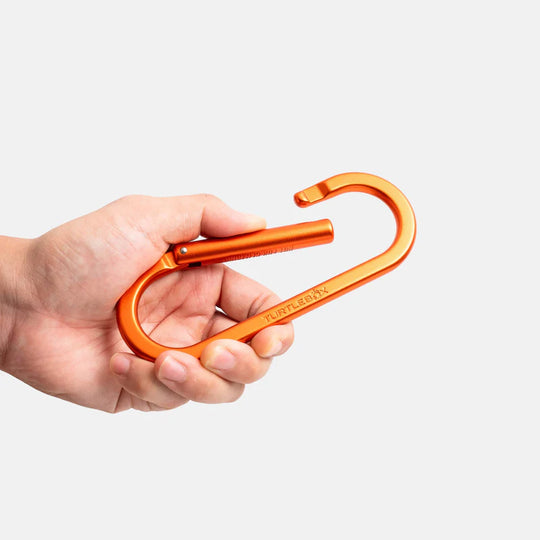 Turtlebox Blaze Orange Carabiner