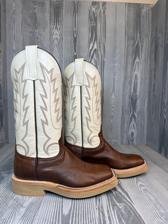 Men's Anderson Bean Chestnut Remuda with 13" Bone Glove Tops - Style 223