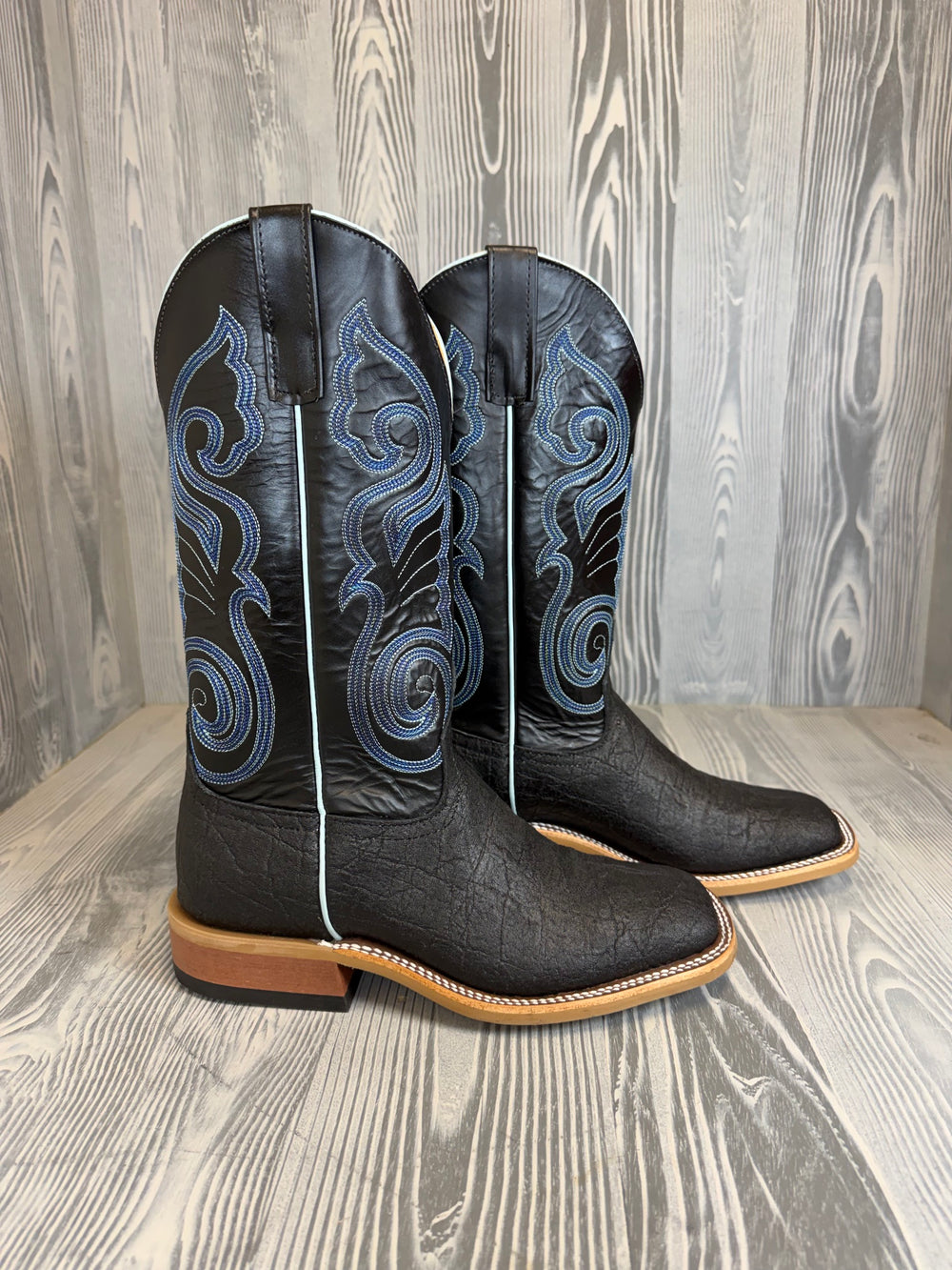 Men's Anderson Bean Black Hungry Elephant with 13" Black Glove Tops- Style # 221