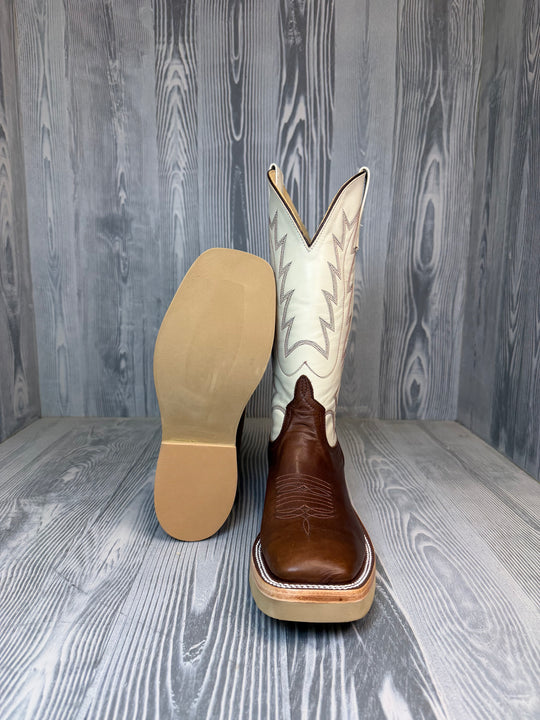 Men's Anderson Bean Chestnut Remuda with 13" Bone Glove Tops - Style 223