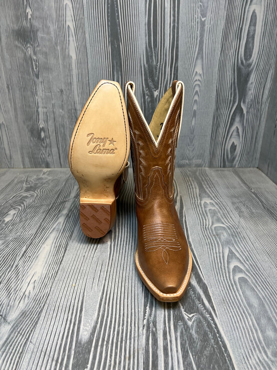 Women's Tony Lama Areli Bone Goat 9" Western Boot - DR3250