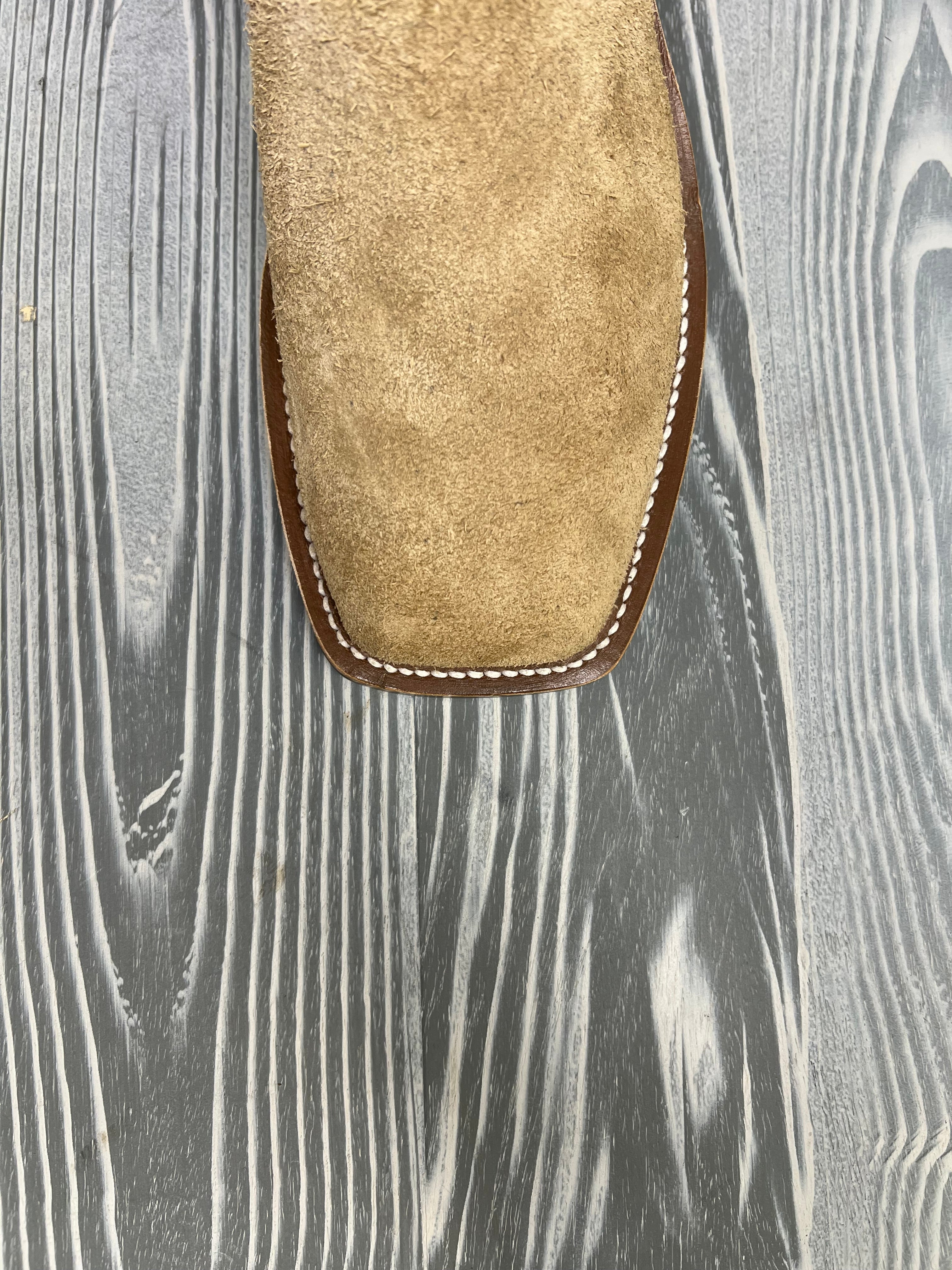Men's Olathe Tan Crazy Horse Rough Out with 14
