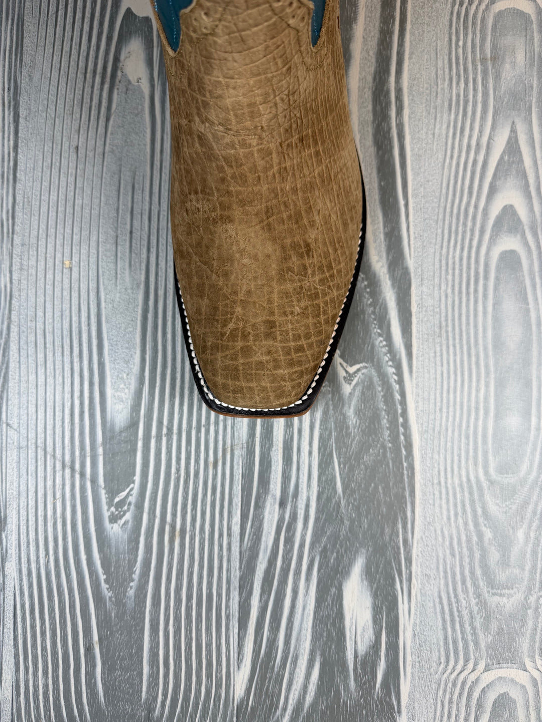 Men's Rios of Mercedes Tan Hippo with 13" Garganey Kidskin Tops - Style 113