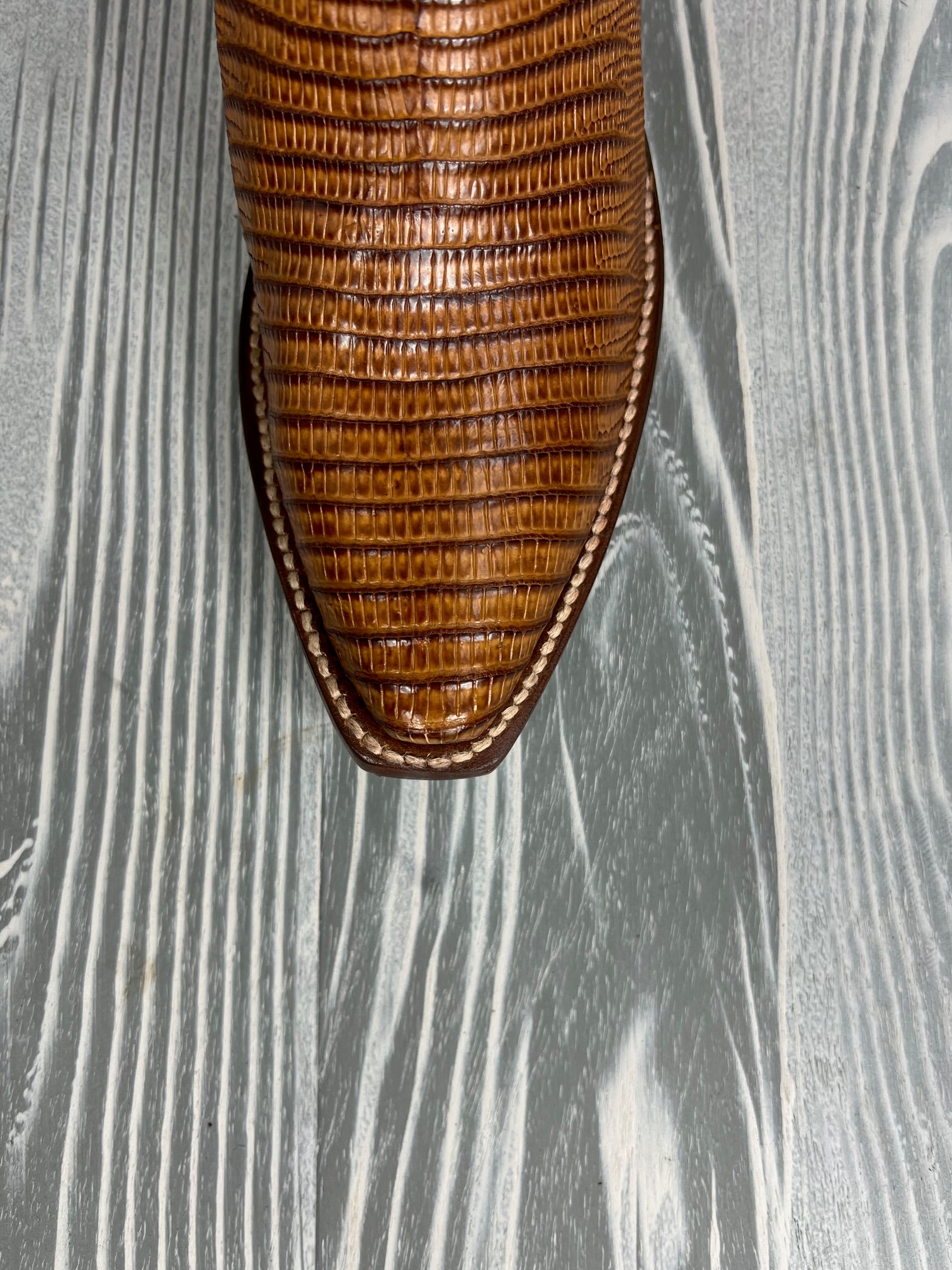 Women's Dan Post Celine Antique Tan Teju Lizard with 11