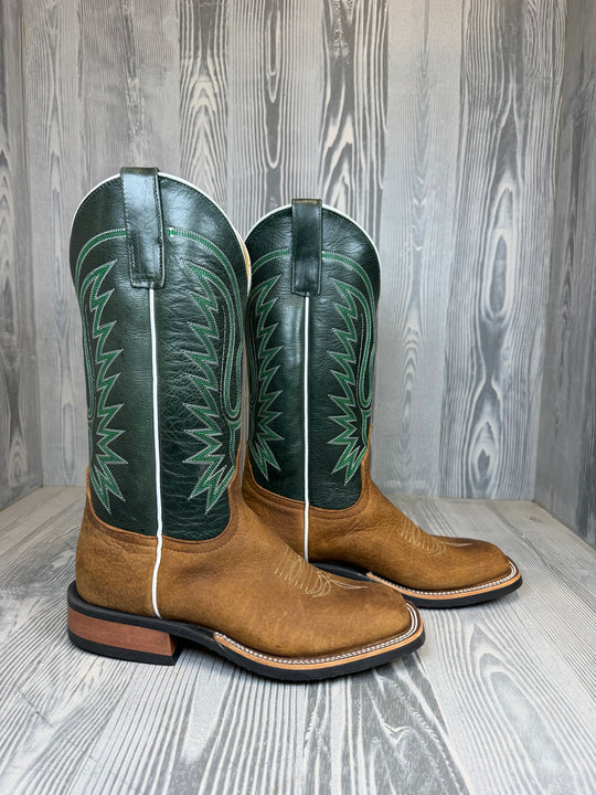 Men's Anderson Bean Geronimo Bison with 13" Hunter Green Avatar Tops - Style 219