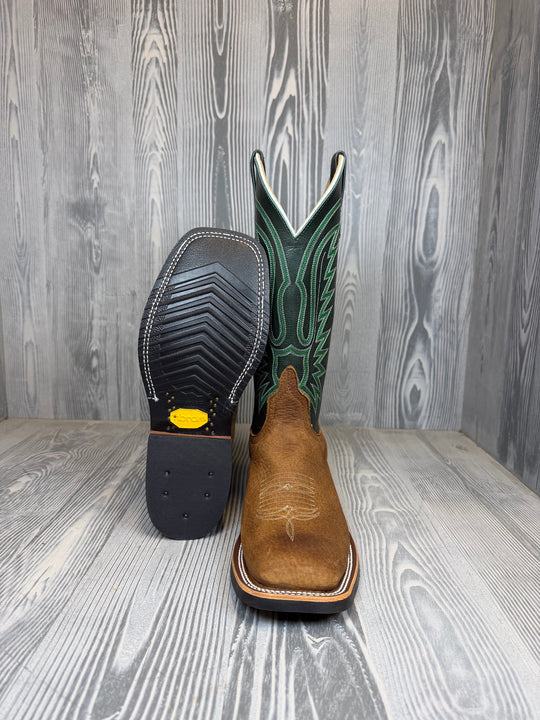 Men's Anderson Bean Geronimo Bison with 13" Hunter Green Avatar Tops - Style 219
