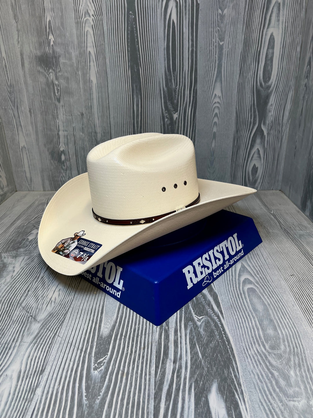 Resistol Palo Duro Western Straw Cowboy Hat