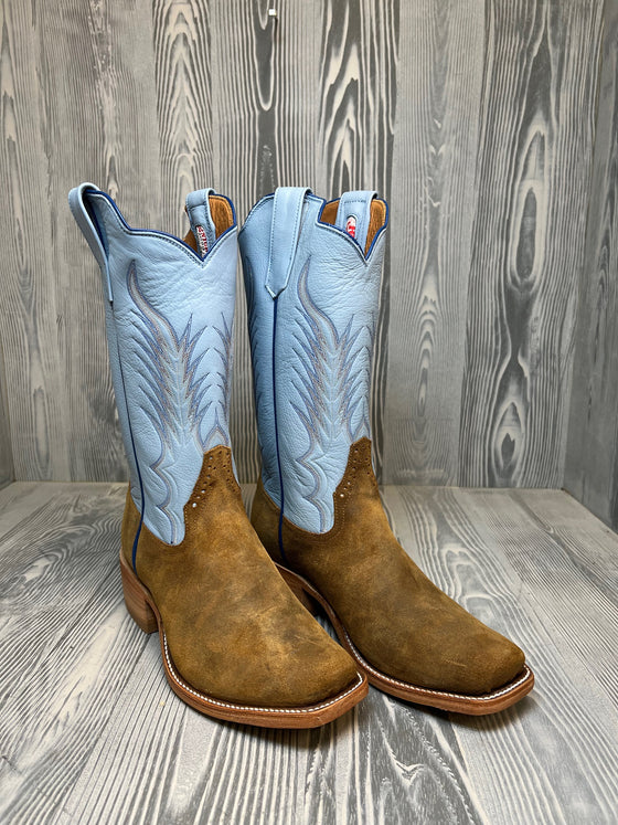 Men's Rios of Mercedes Camel Waxy Kudu with 13" Powder Blue Gelato tops