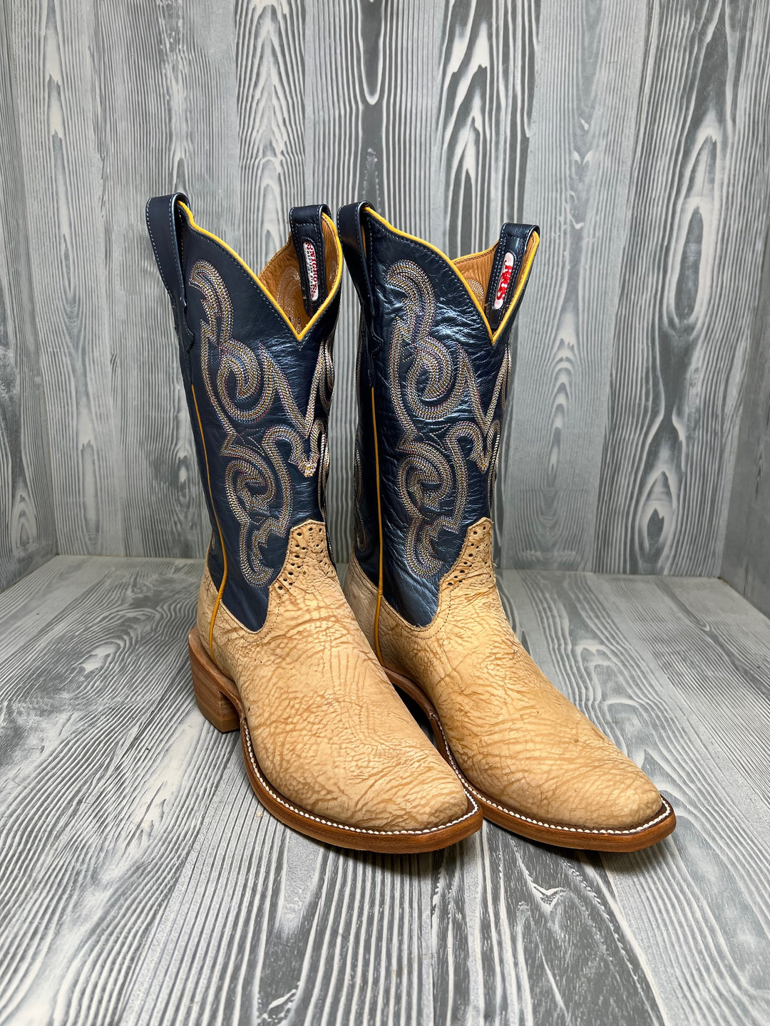Men's Rios of Mercedes Tan Washed Shoulder with 13" Regal Kidskin Tops - Style 108