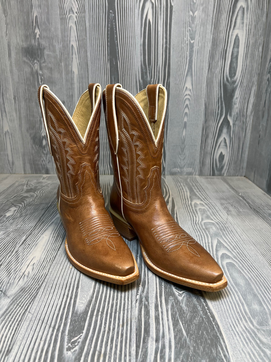 Women's Tony Lama Areli Bone Goat 9" Western Boot - DR3250