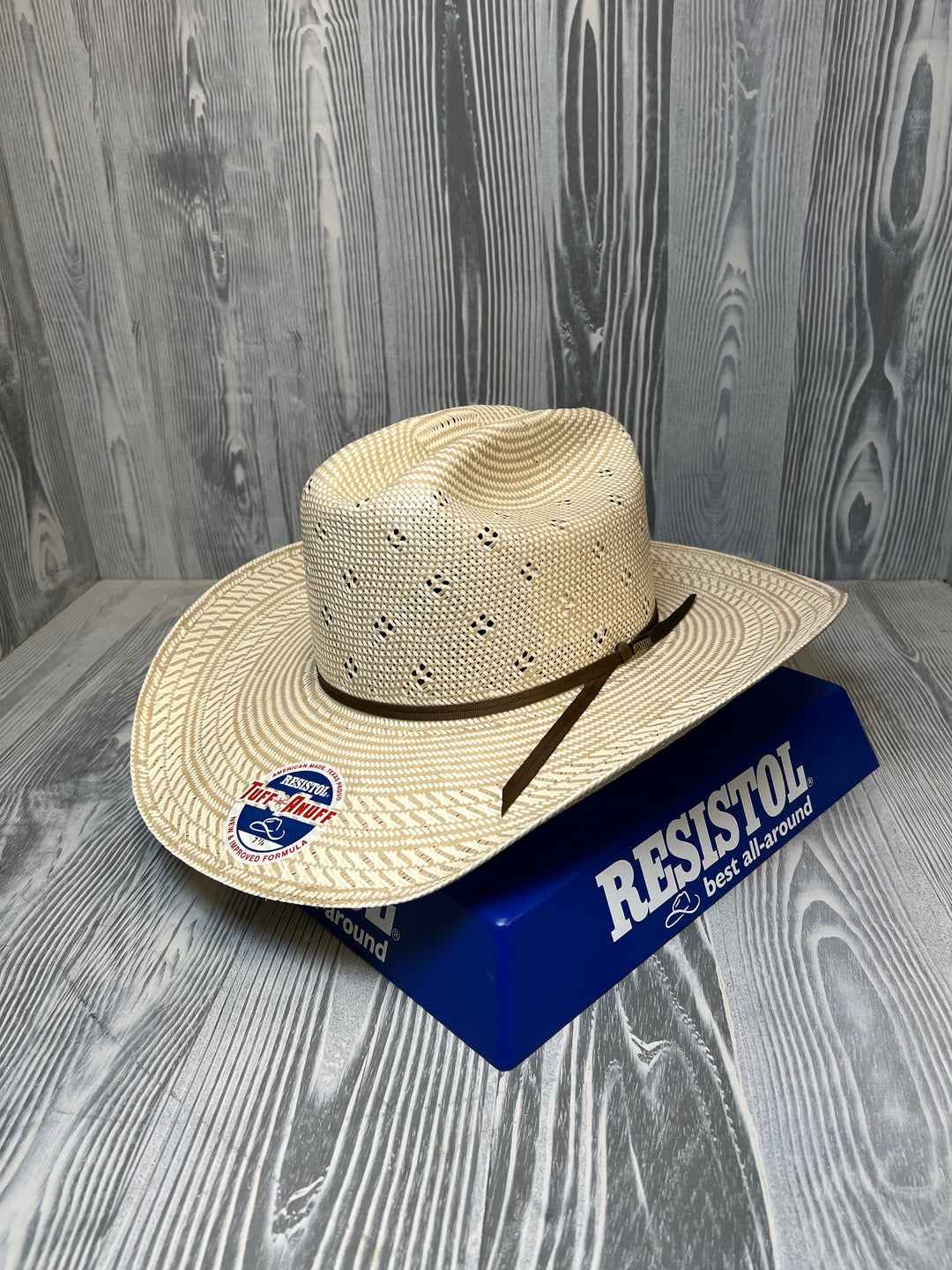 Resistol Conley Straw Western Cowboy Hat