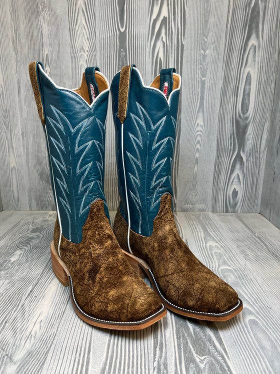 Men's Rios of Mercedes Tan Hippo with 13" Garganey Kidskin Tops