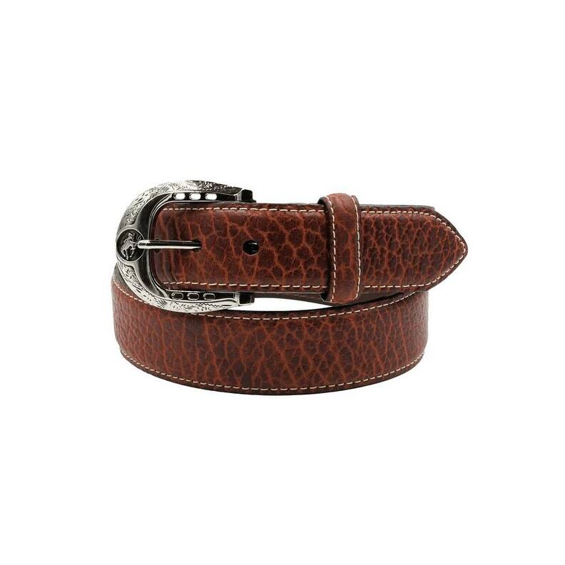 Vintage Bison Brown Bronco Belt - 65494